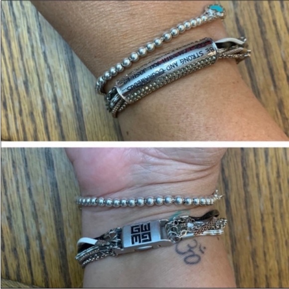 GOOD WORK(s) MAKE A DIFFERENCE Matthew 28:20 bracelet NEW - Picture 5 of 6